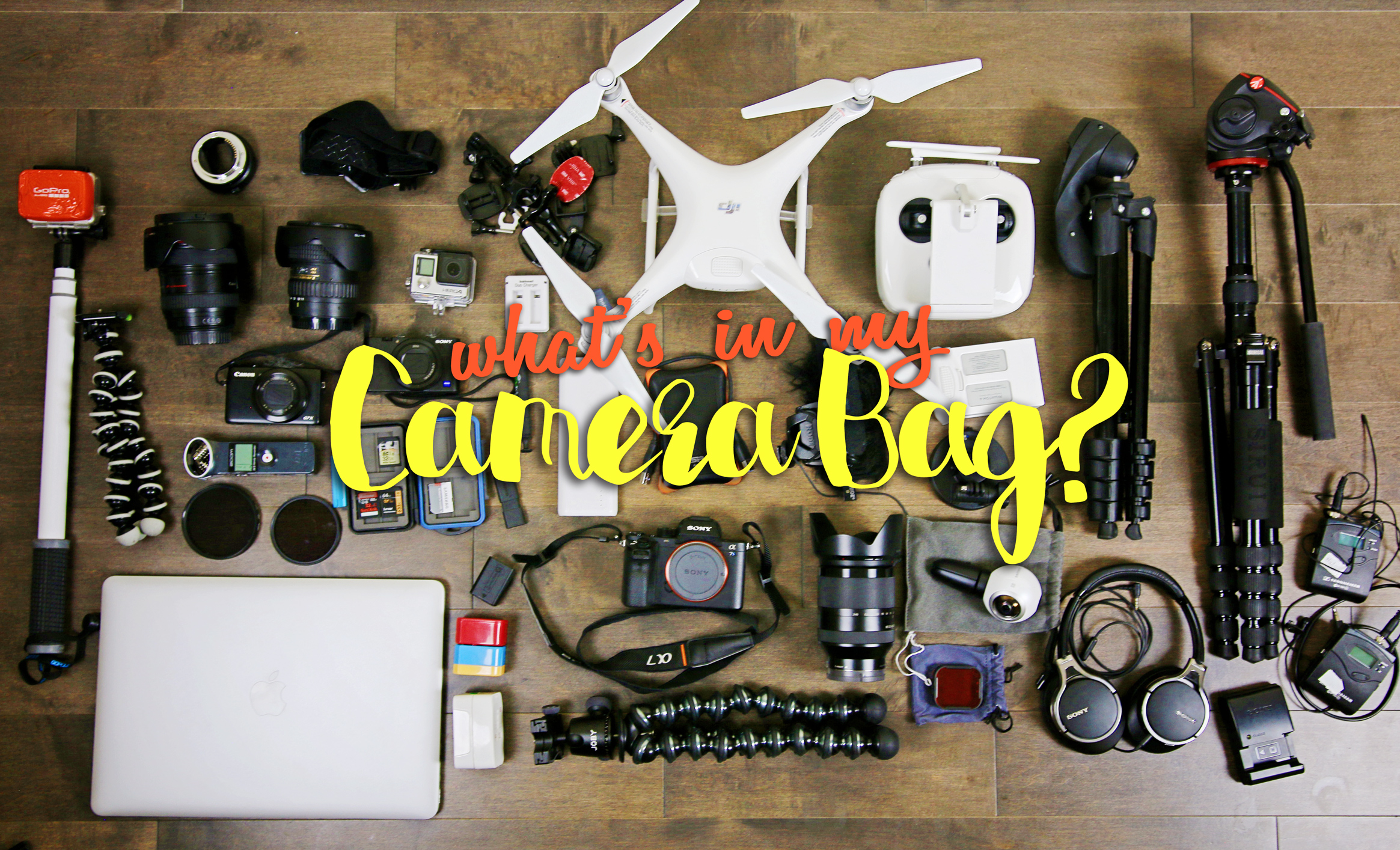 What's In My Camera Bag? - Travel Filmmaking Gear | Packing and Prep